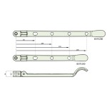 Crittall Type Curved Peg Stays - Available in 150mm & 200mm Lengths