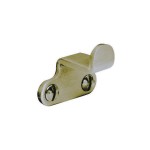 Crittall Type Curved Peg Stays - Available in 150mm & 200mm Lengths - Antique Brass