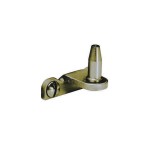 Crittall Type Curved Peg Stays - Available in 150mm & 200mm Lengths - Antique Brass