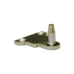 Crittall Type Curved Peg Stays - Available in 150mm & 200mm Lengths - Antique Brass