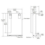 Bobrick B-3803 TrimLineSeries™ Paper Towel Dispenser/24L Waste Bin