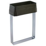 Bobrick B-3644 ClassicSeries® Recessed Waste Bin – 45.4L Capacity