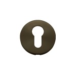 Euro Profile Concealed Fixing Escutcheons – Push on Rose – 52mm Ø – Adonic Matt Bronze