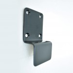 Cylinder Door Pulls – Matt Black Powder Coated