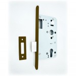 Architectural DIN Euro Deadlock Case – Adonic Matt Bronze Powder Coated