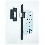 Architectural DIN Latch Case – Matt Black Powder Coated