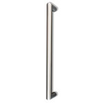 150mm c/c x 19mm Ø - Self-Sanitising Antimicrobial Satin Stainless Steel