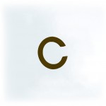 Letter 'c' – Adonic Matt Bronze