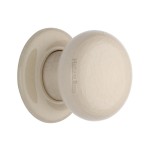 M Marcus Heritage Brass Cream Crackle Porcelain Knob furniture