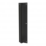 300 x 75mm plate c/w 225 mm c/c handle - Eco 3 Self-Sanitising Antimicrobial Matt Black