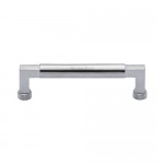 M Marcus Heritage Brass Bauhaus Design Cabinet Handle 128mm Centre to Centre