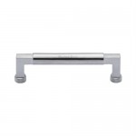 M Marcus Heritage Brass Bauhaus Design Cabinet Handle 128mm Centre to Centre