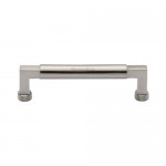 M Marcus Heritage Brass Bauhaus Design Cabinet Handle 128mm Centre to Centre