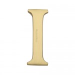 M Marcus Heritage Brass Letter I - Pin Fix 51mm