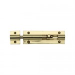 M Marcus Heritage Brass Door Bolt Straight 100 x 32mm