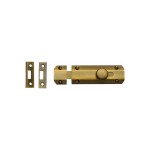 M Marcus Heritage Brass Door Bolt Flat 100mm