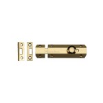 M Marcus Heritage Brass Door Bolt Flat 100mm