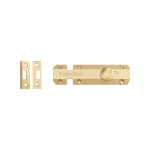 M Marcus Heritage Brass Door Bolt Flat 100mm