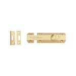 M Marcus Heritage Brass Door Bolt Flat 100mm