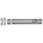 M Marcus Heritage Brass Door Bolt Flat 200mm