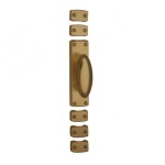 M Marcus Heritage Brass Espagnolette Bolt