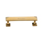 M Marcus Heritage Brass Pyramid Design Cabinet Handle 96mm Centre to Centre