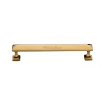 M Marcus Heritage Brass Pyramid Design Cabinet Handle 152mm Centre to Centre