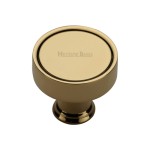 M Marcus Heritage Brass Florence Design Cupboard Knob 32mm 