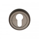 M Marcus Heritage Brass Round Euro Profile Cylinder Escutcheon 53mm 