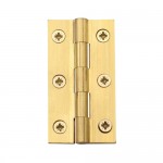 M Marcus Heritage Brass Wardrobe Hinge 76mm x 42mm