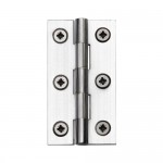 M Marcus Heritage Brass Wardrobe Hinge 76mm x 42mm