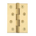 M Marcus Heritage Brass Hinge with Phosphor Washers 102mm x 66mm