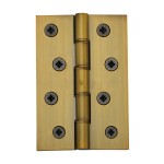Heritage Brass Hinge with Phosphor Washers – 102 x 66mm