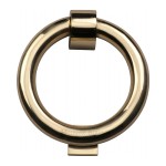 M Marcus Heritage Brass Ring Knocker 107mm