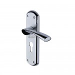 M Marcus Sorrento Atlanta Design Door Handle on Plate Apollo Finish