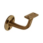 M Marcus Heritage Brass Handrail Brackets 64mm Projection