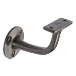 M Marcus Heritage Brass Handrail Brackets 75mm projection