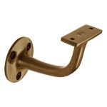 M Marcus Heritage Brass Handrail Brackets 75mm projection