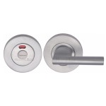 M Marcus Heritage Brass Round Indicator Turn & Release for Bathroom Doors 53mm 