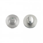 Standard Bathroom Turn & Release – Push on Rose – Antimicrobial Satin Stainless Steel