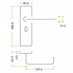 Antimicrobial Eco-Friendly Traditional Lever Lock Furniture