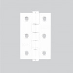 Antimicrobial Washered Hinges, 76 x 50 x 2mm