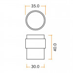 Antimicrobial Eco-Friendly Floor Mounted 