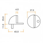 Antimicrobial Eco-Friendly Floor Mounted 