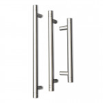 Antimicrobial ‘T-Bar’ Grooved Wardrobe & Cabinet Handles Complete with Bolt Through Fixings