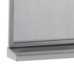 Bobrick B-166 Series Channel-Frame Mirror/Shelf Combination