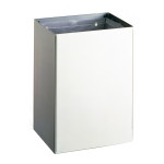 Bobrick B-275 ClassicSeries® Surface-Mounted Waste Bin – 75.7L Capacity