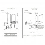 Bobrick B-292 Series Welded-Frame Mirror/Shelf Combination