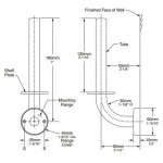 Bobrick B-541 Cubicle Collection Spare Toilet Roll holder