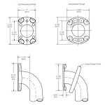 Bobrick B-5806 Series Straight Grab Bar